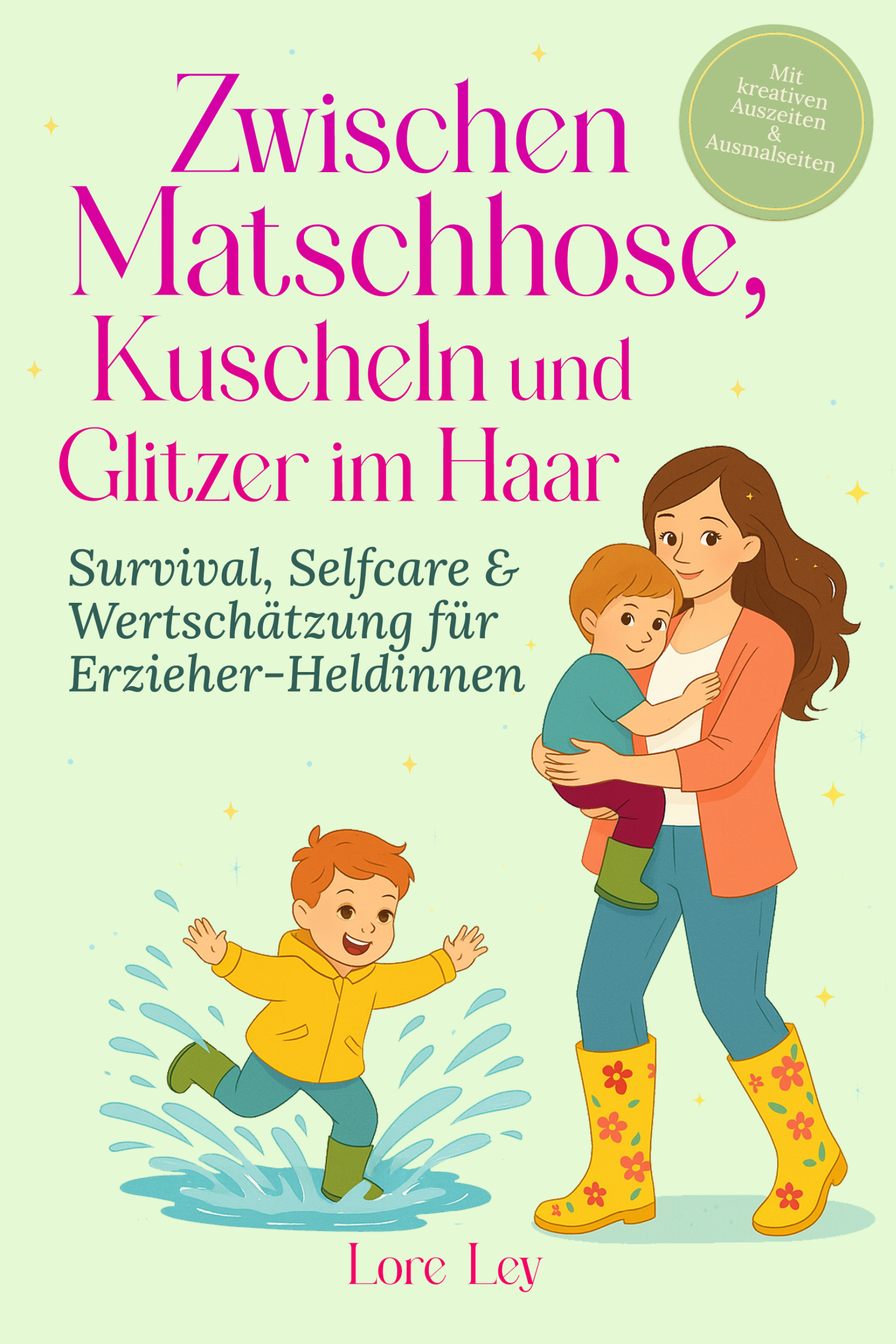 Zwischen Matschhose, Kuscheln und Glitzer im Haar - Cover