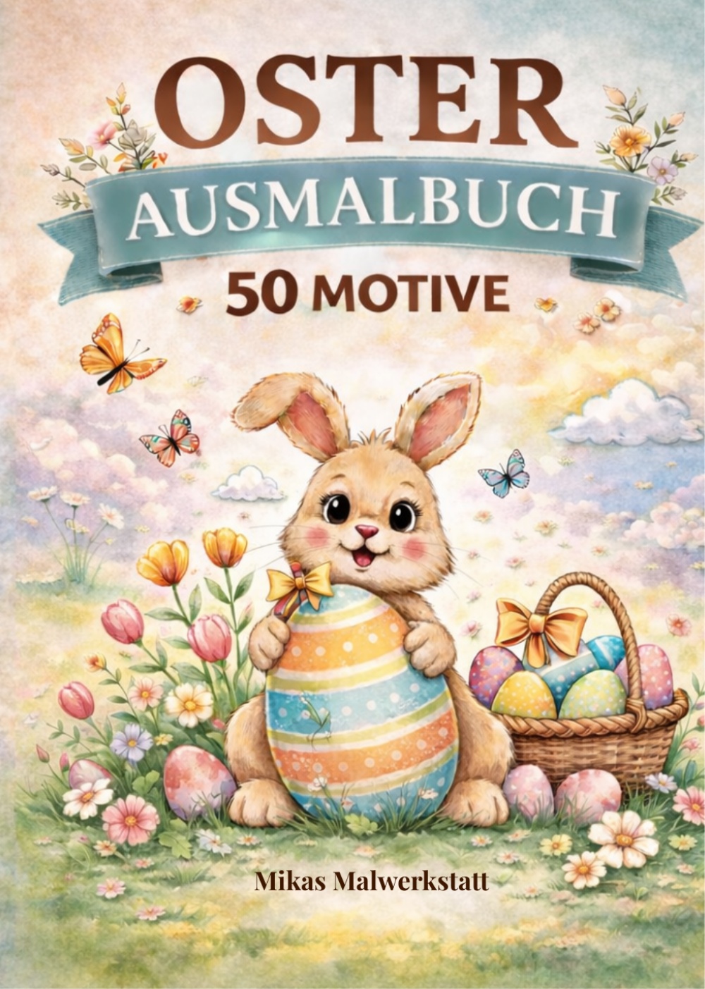 Oster Ausmalbuch für Kinder - Cover
